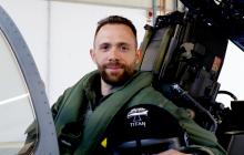 Lesung des Eurofighter-Piloten Gerald 